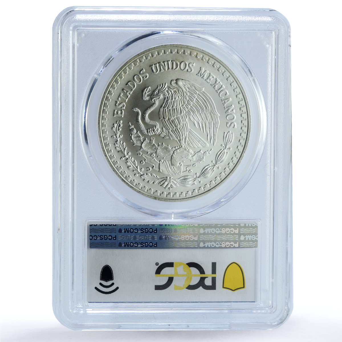 Mexico 1 onza Libertad Angel of Independence KM-613 MS 66 PCGS silver coin 1996