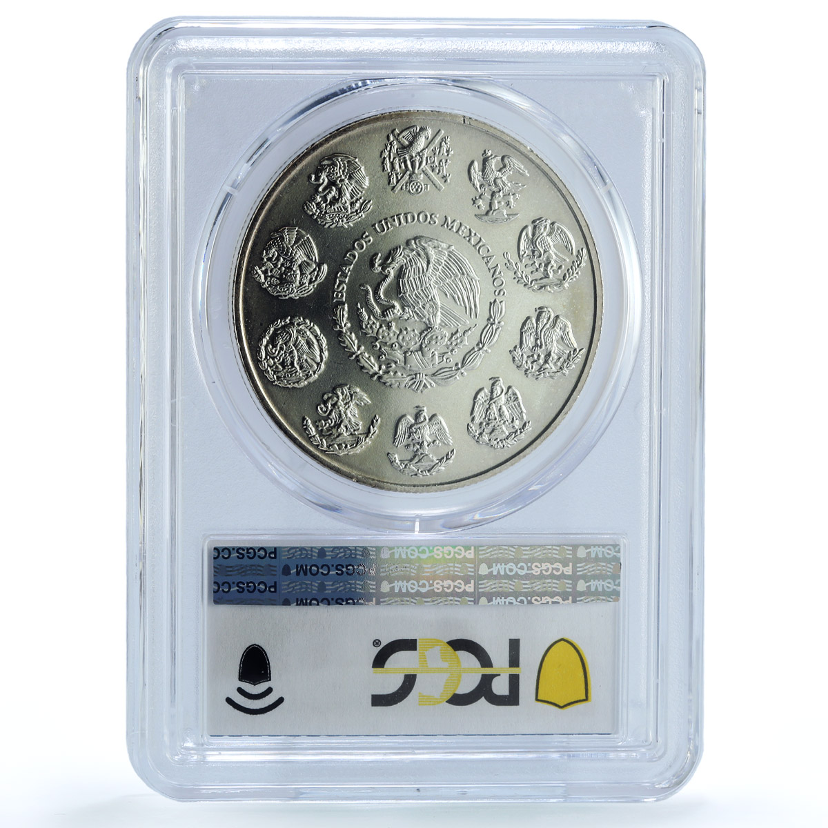 Mexico 1 onza Libertad Angel of Independence KM-639 MS 66 PCGS silver coin 2003