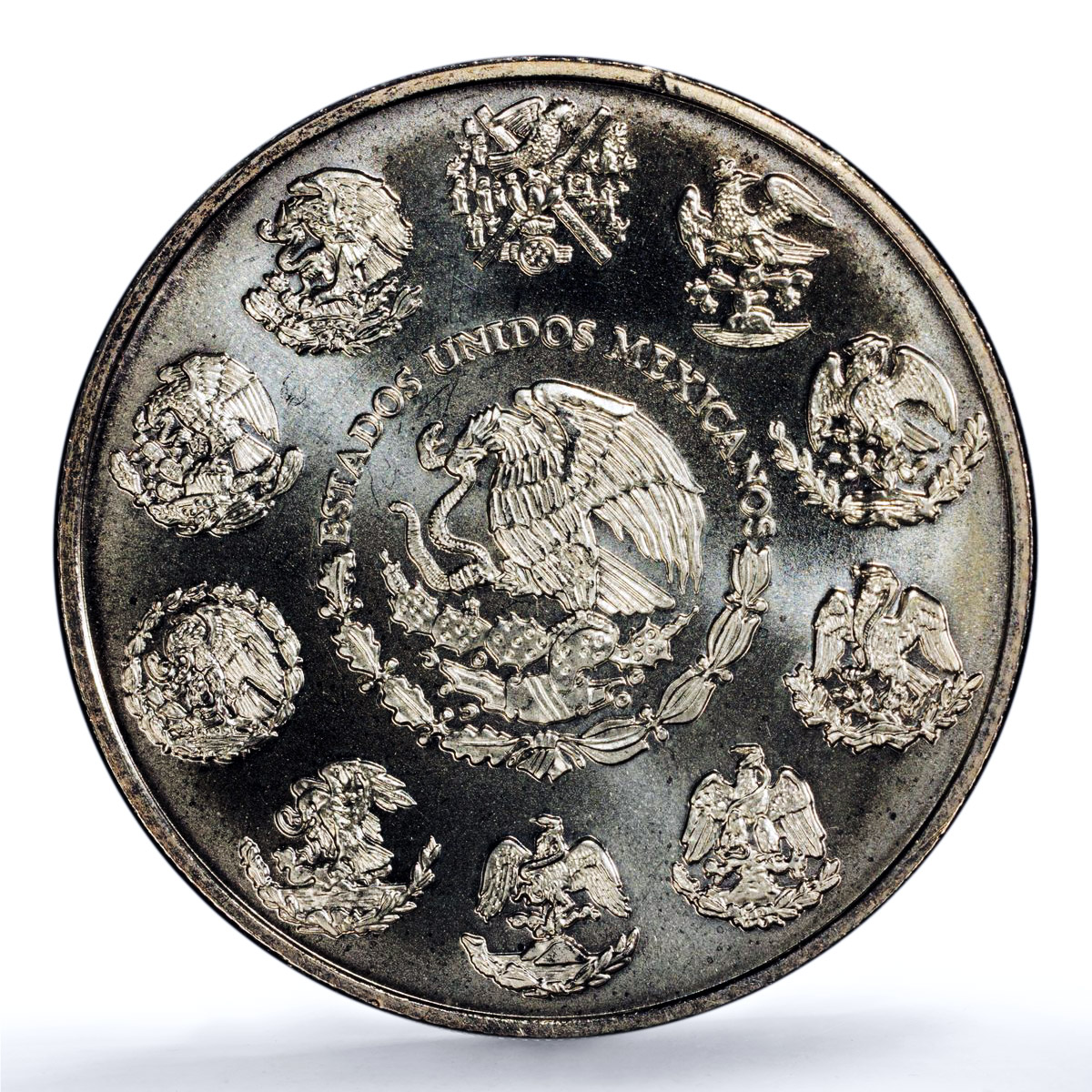 Mexico 1 onza Libertad Angel of Independence KM-639 MS 66 PCGS silver coin 2003