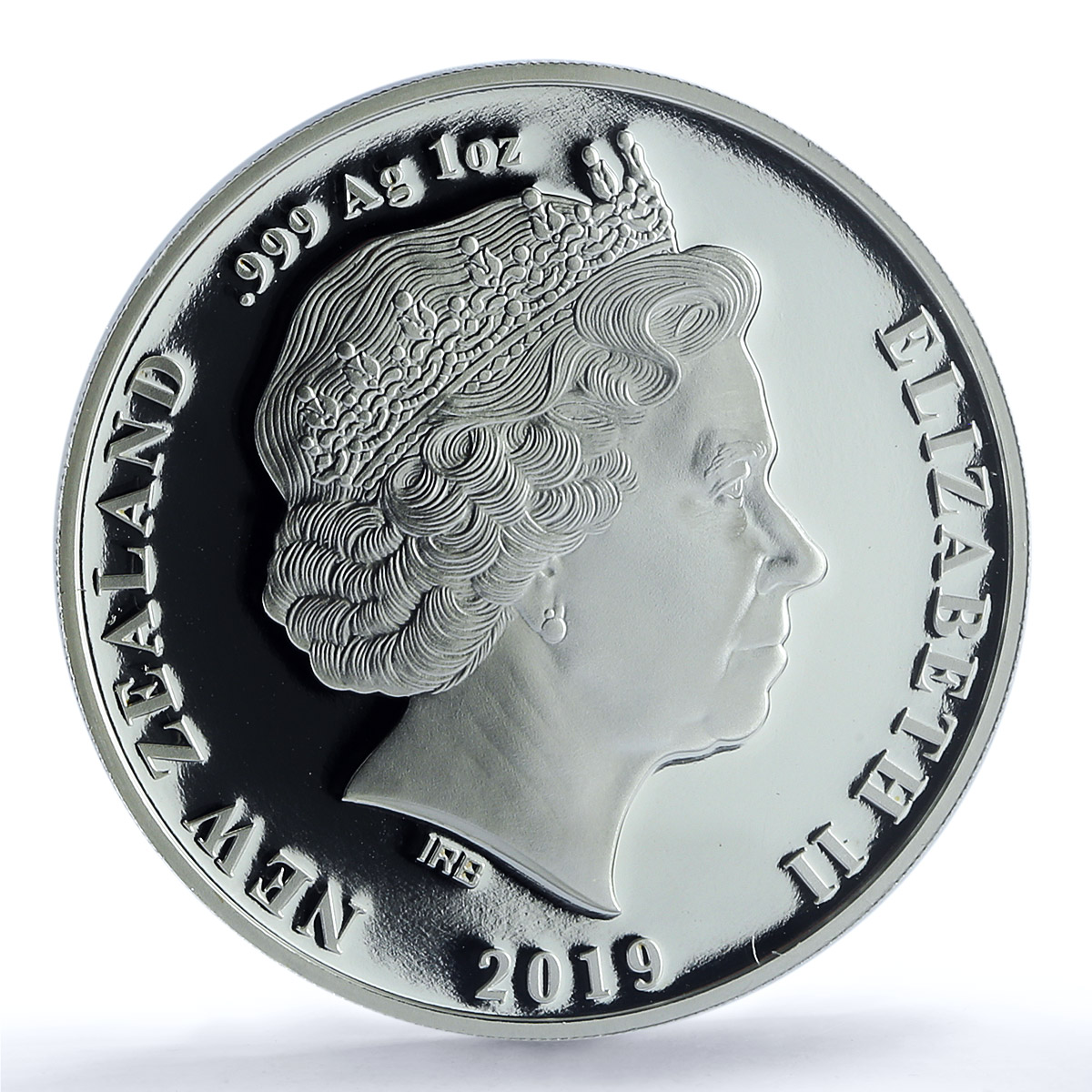 New Zealand 1 dollar Space Pioneers Moon Planet Earth PR70 PCGS silver coin 2019