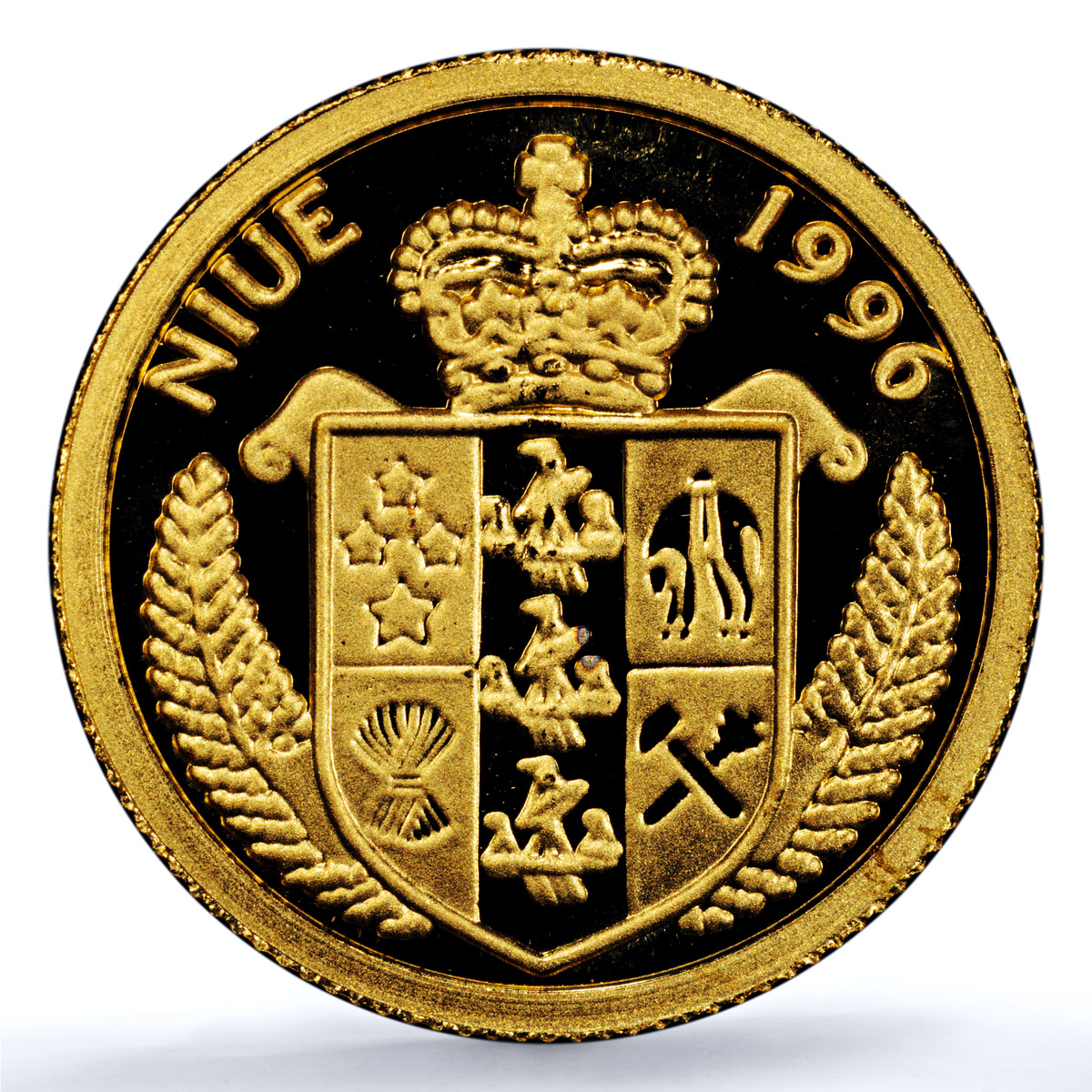 Niue 25 dollars HMS Bounty KM-178 Ship Clipper PR 69 PCGS gold coin 1996