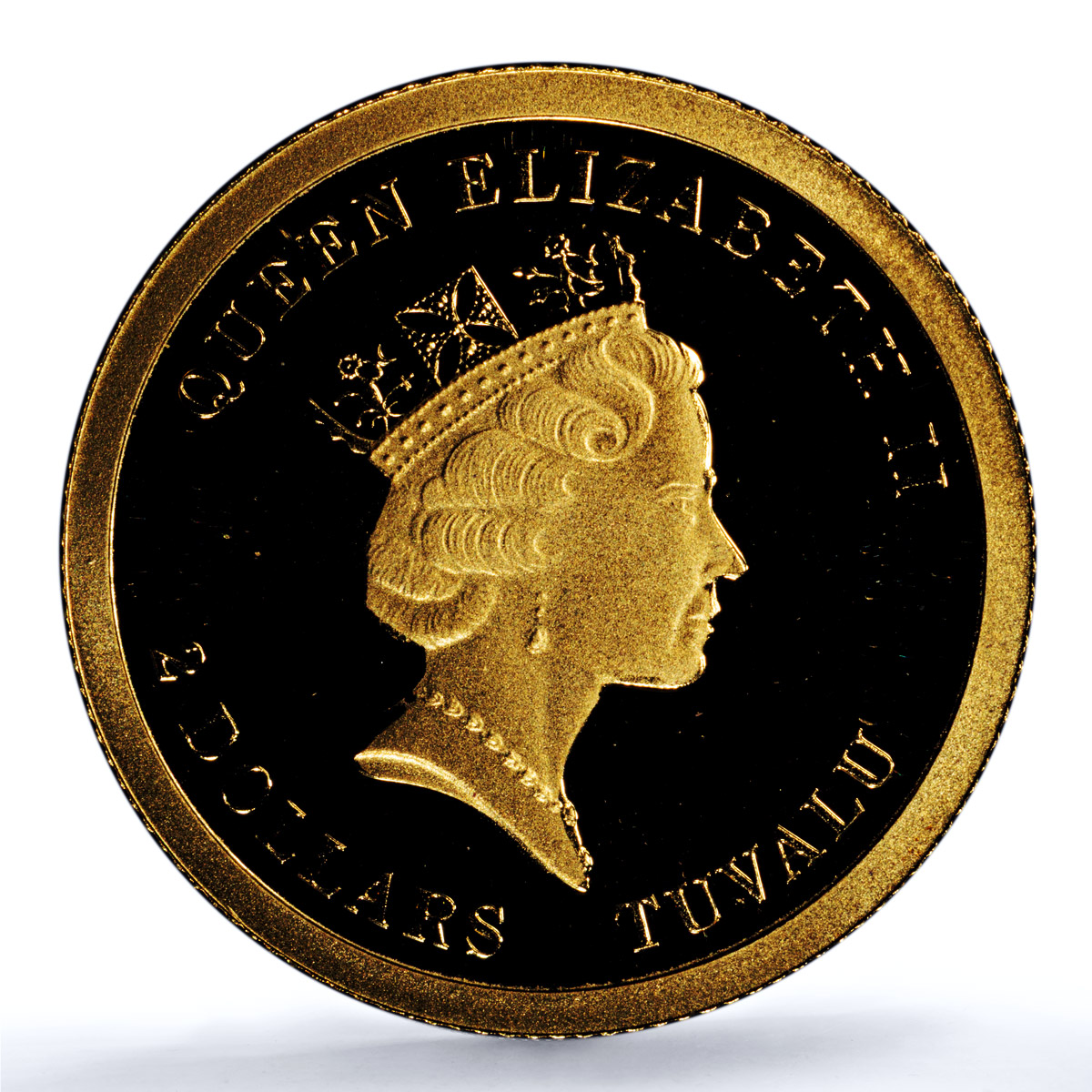 Tuvalu 2 dollars Seahorse KM-168 Marine Life Fauna PR 69 PCGS gold coin 2010