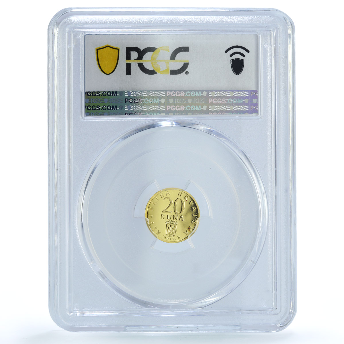 Croatia 20 kuna King Tomislav KM-95 History PR 69 PCGS gold coin 2010