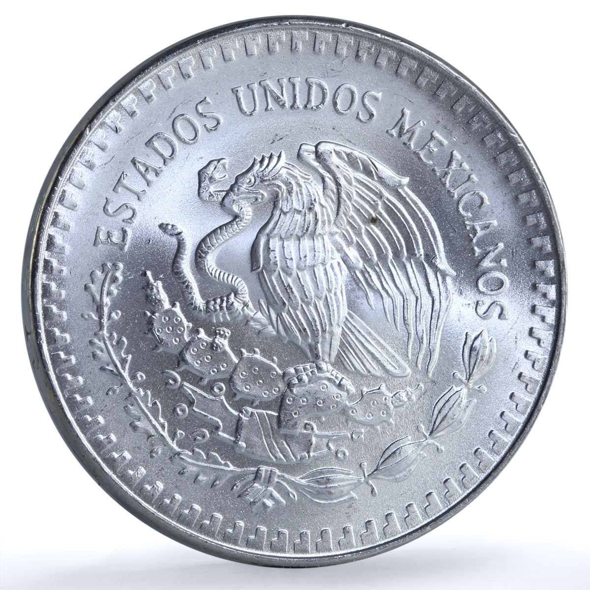 Mexico 1 onza Libertad Angel of Independence KM-494.1 Bullion silver coin 1988 Mexico 1 onza Libertad Angel of Independence KM-494.1 Bullion silver coin 1988
