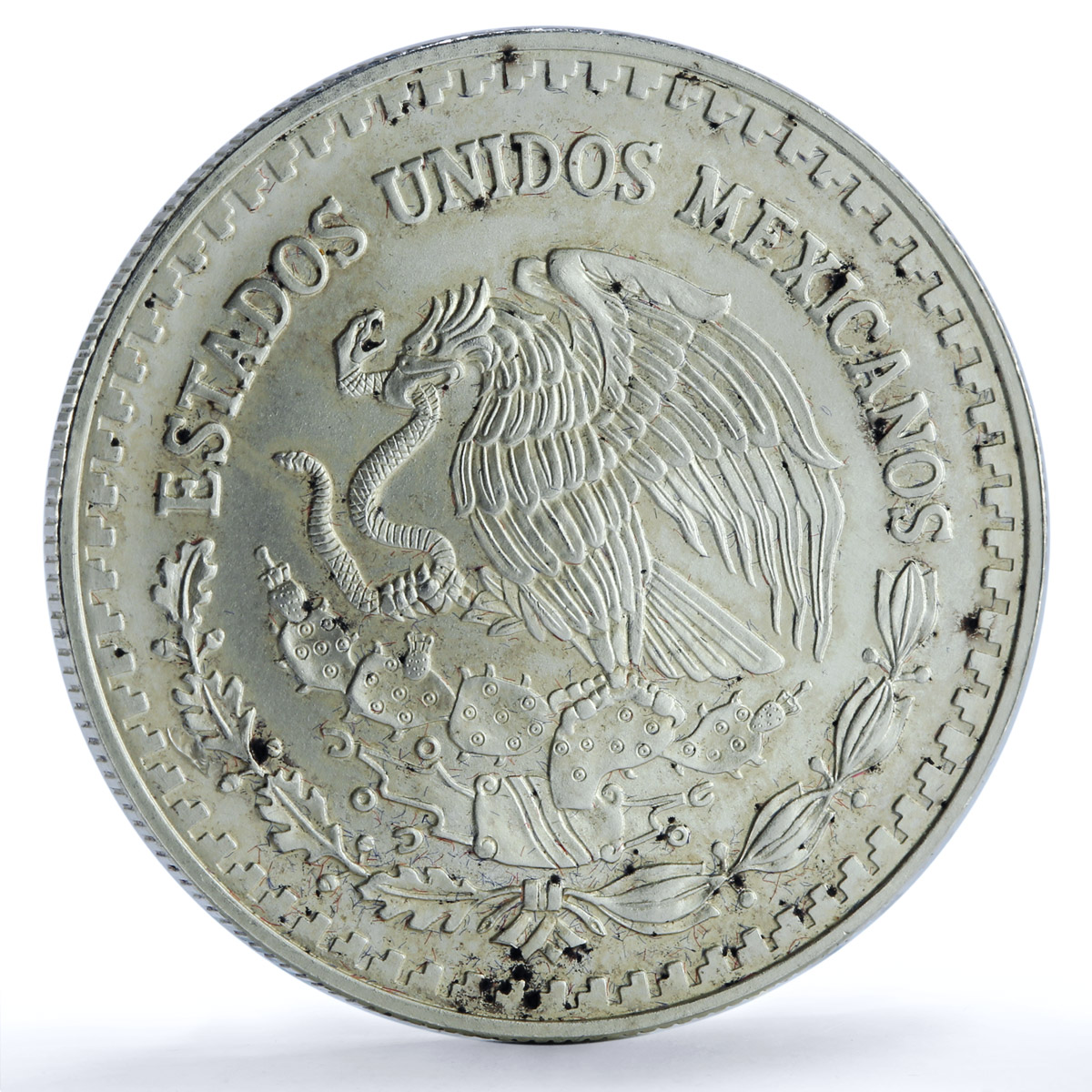 Mexico 1 onza Libertad Angel of Independence KM-613 Bullion silver coin 1996