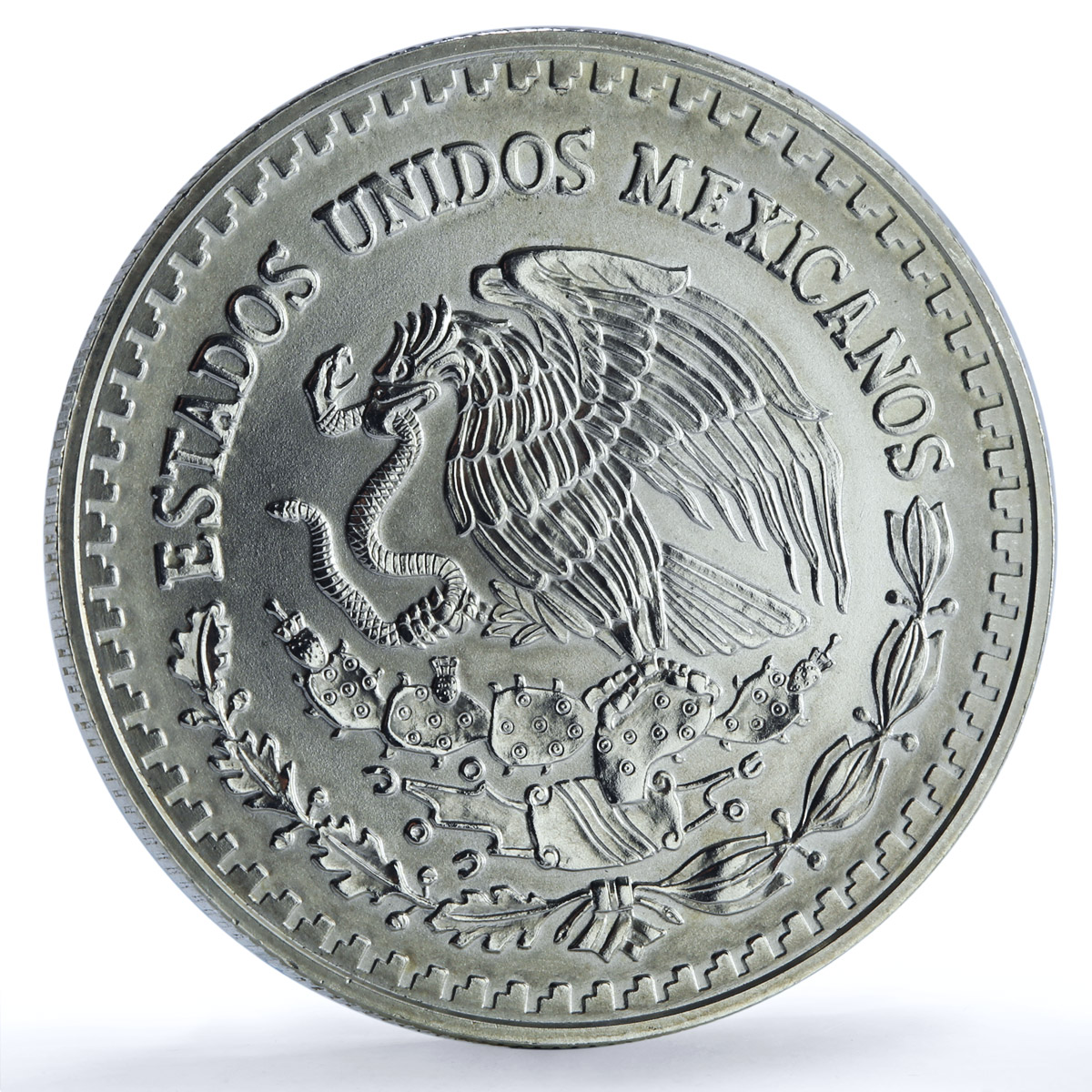 Mexico 1 onza Libertad Angel of Independence KM-613 Bullion silver coin 1998