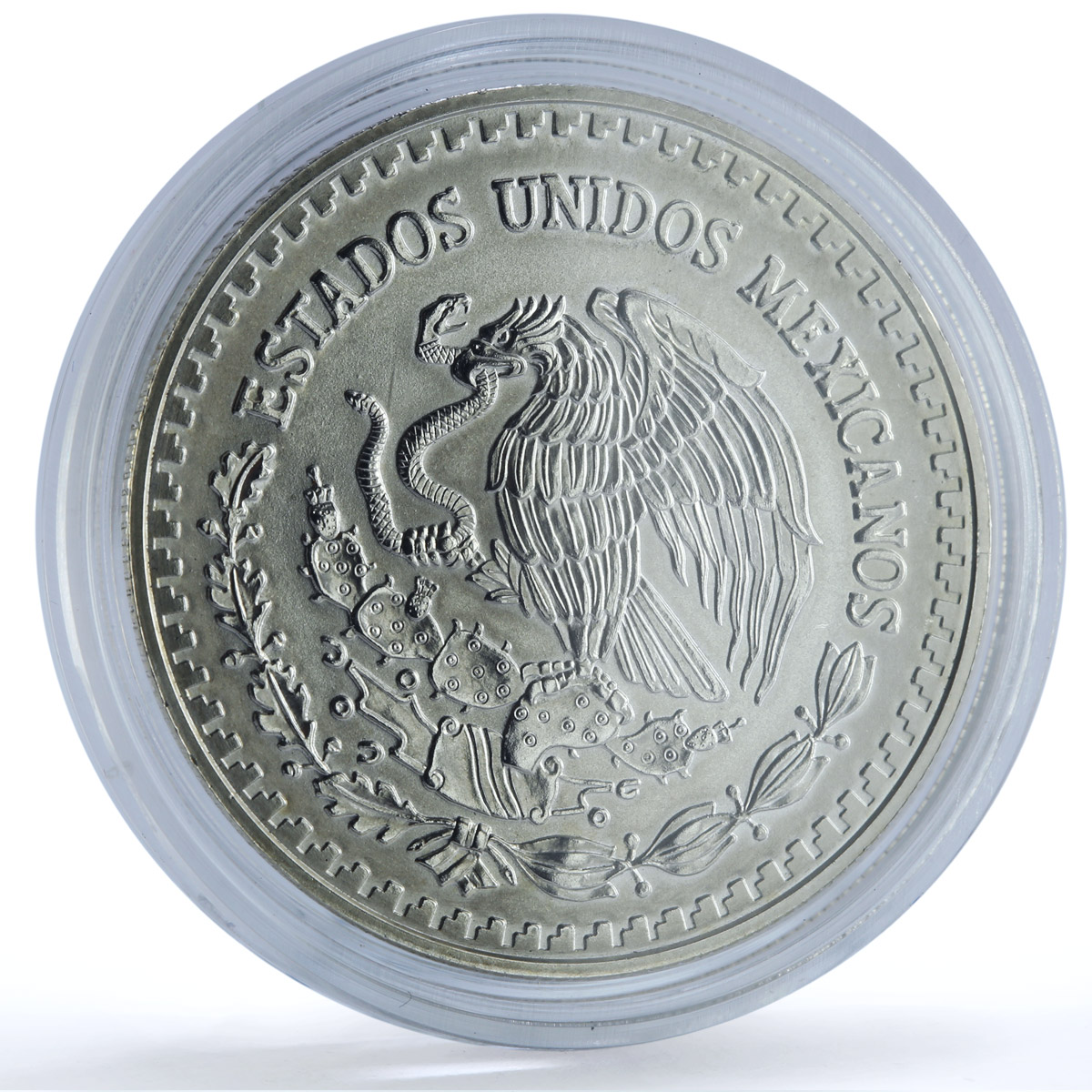 Mexico 1 onza Libertad Angel of Independence KM-613 Bullion silver coin 1998