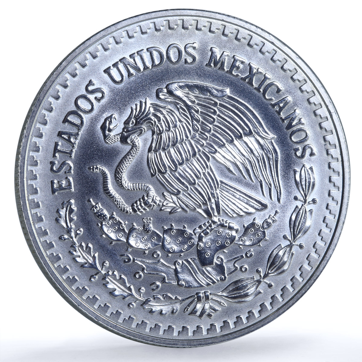 Mexico 1 onza Libertad Angel of Independence KM-613 Bullion silver coin 1998