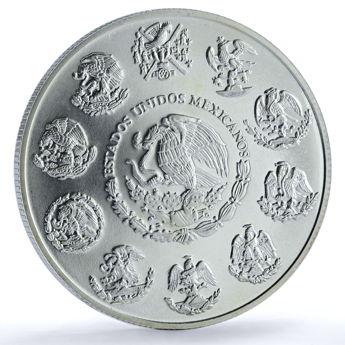 Mexico 1 onza Libertad Angel of Independence KM-639 Bullion silver coin 2004 Mexico 1 onza Libertad Angel of Independence KM-639 Bullion silver coin 2004