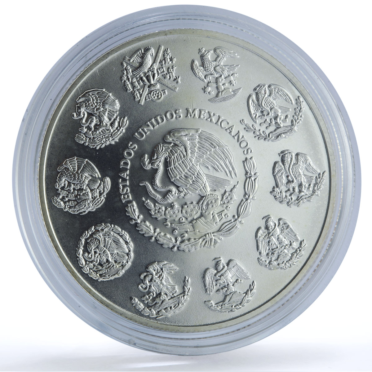 Mexico 1 onza Libertad Angel of Independence KM-639 Bullion silver coin 2004 Mexico 1 onza Libertad Angel of Independence KM-639 Bullion silver coin 2004