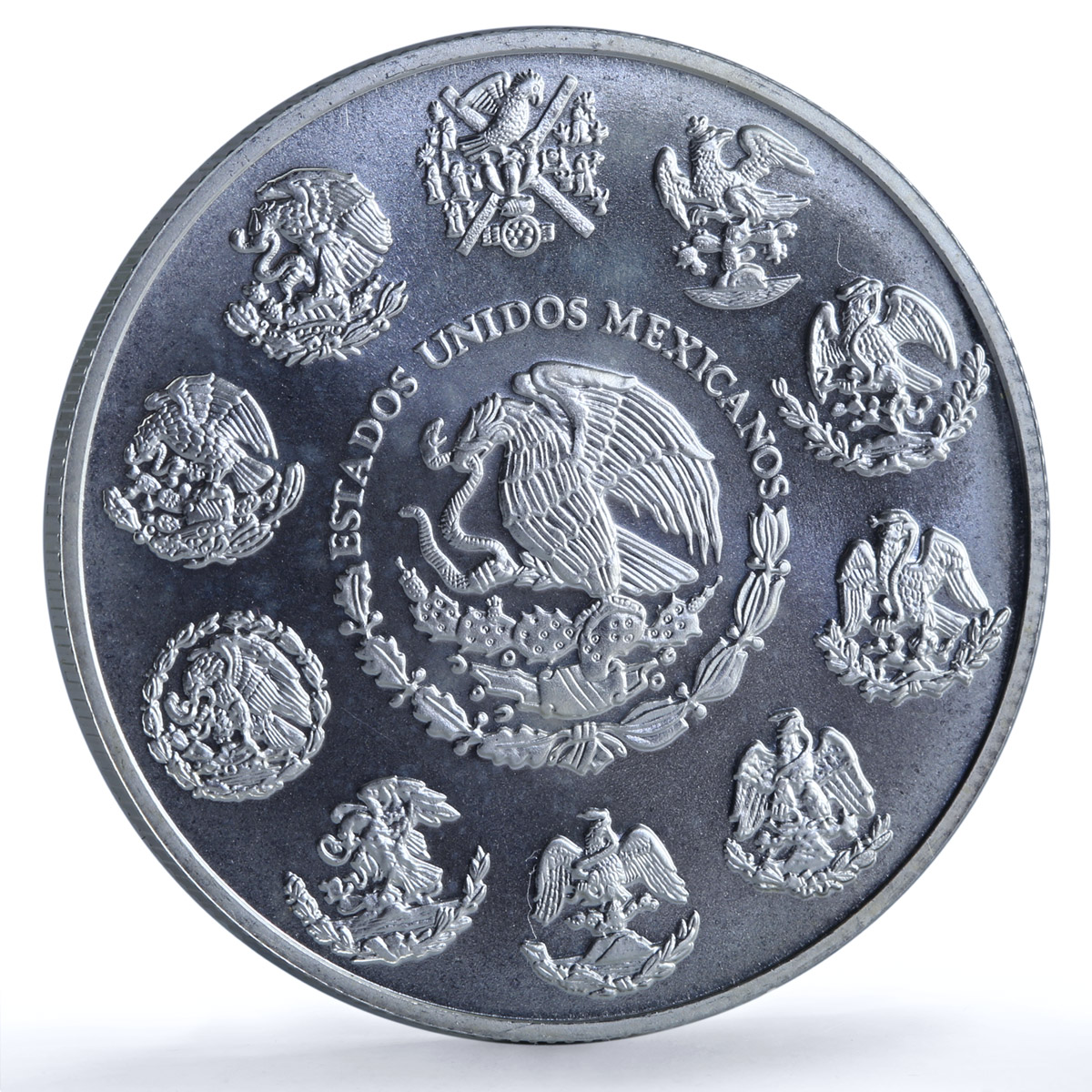 Mexico 1 onza Libertad Angel of Independence KM-639 Bullion silver coin 2004 Mexico 1 onza Libertad Angel of Independence KM-639 Bullion silver coin 2004