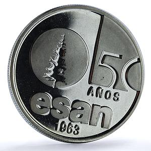 Peru 1 sol ESAN University KM-383 Anniversary Education proof silver coin 2014