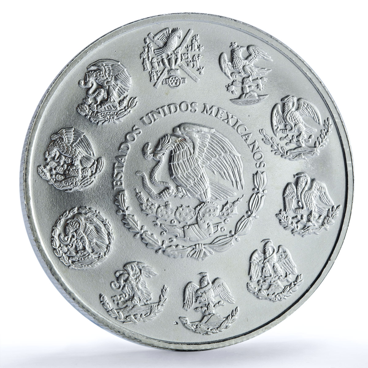 Mexico 1 onza Libertad Angel of Independence KM-639 Bullion silver coin 2005 Mexico 1 onza Libertad Angel of Independence KM-639 Bullion silver coin 2005