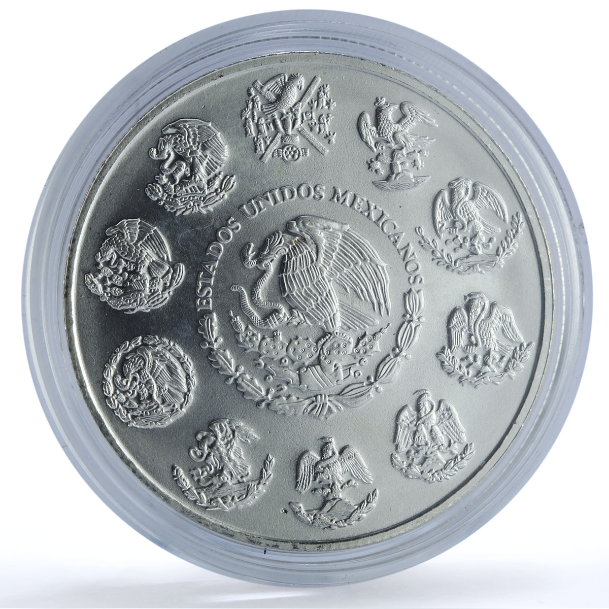 Mexico 1 onza Libertad Angel of Independence KM-639 Bullion silver coin 2005 Mexico 1 onza Libertad Angel of Independence KM-639 Bullion silver coin 2005