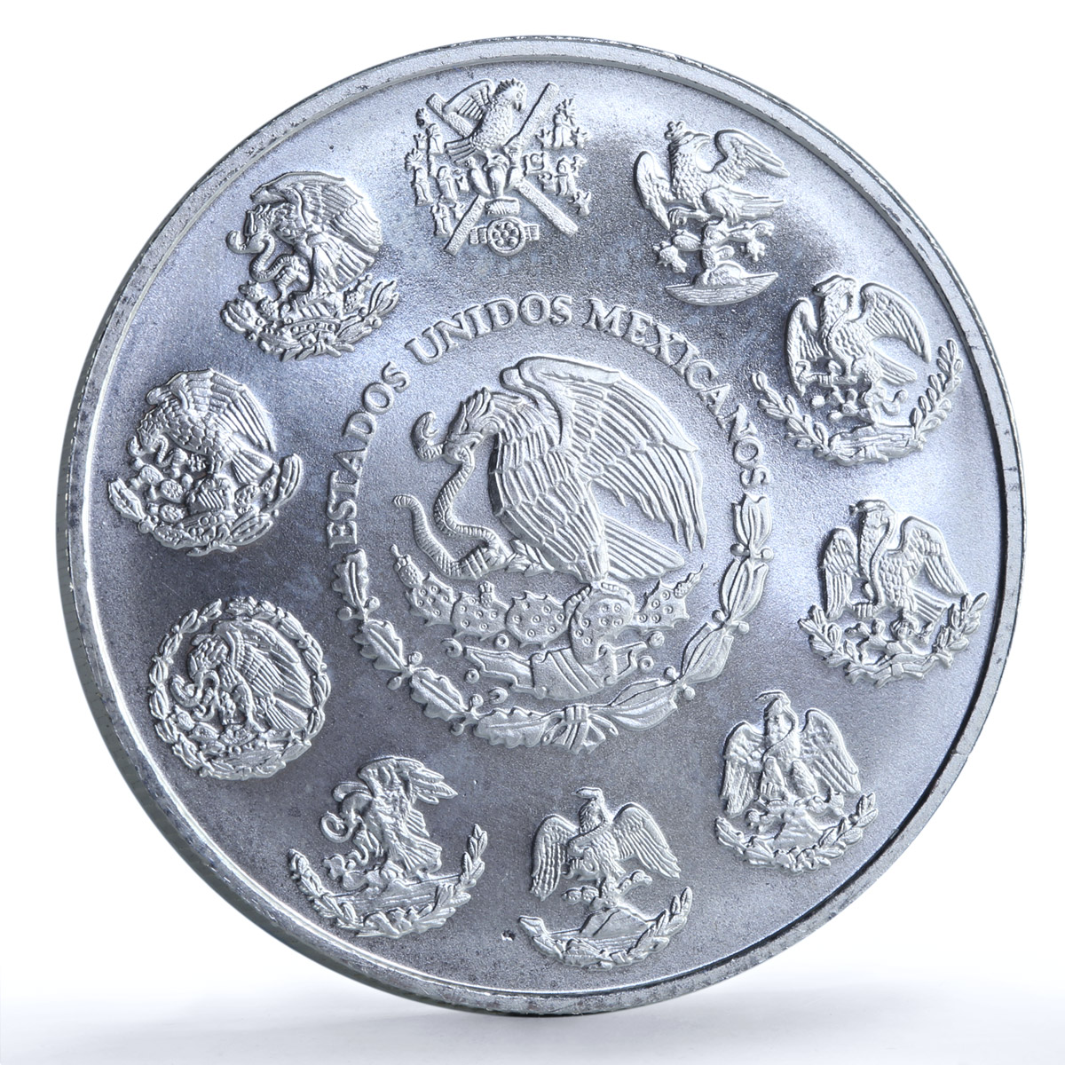 Mexico 1 onza Libertad Angel of Independence KM-639 Bullion silver coin 2005 Mexico 1 onza Libertad Angel of Independence KM-639 Bullion silver coin 2005