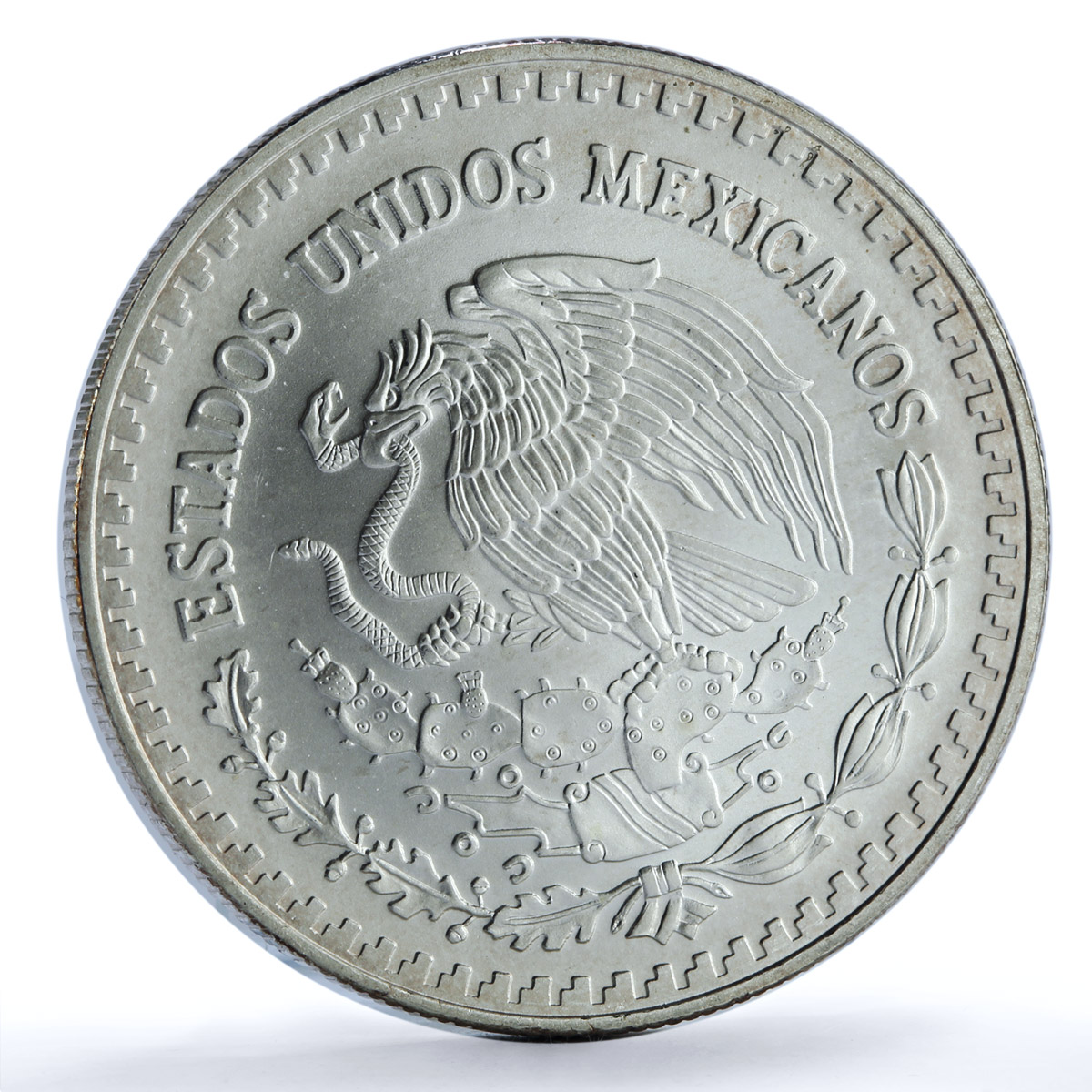 Mexico 1 onza Libertad Angel of Independence KM-613 Bullion silver coin 1996