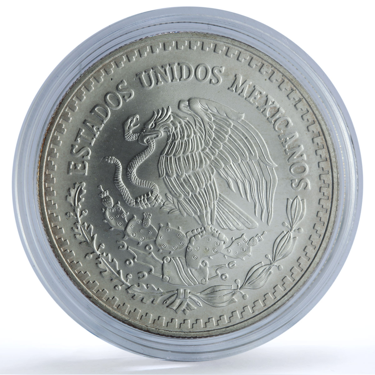 Mexico 1 onza Libertad Angel of Independence KM-613 Bullion silver coin 1996