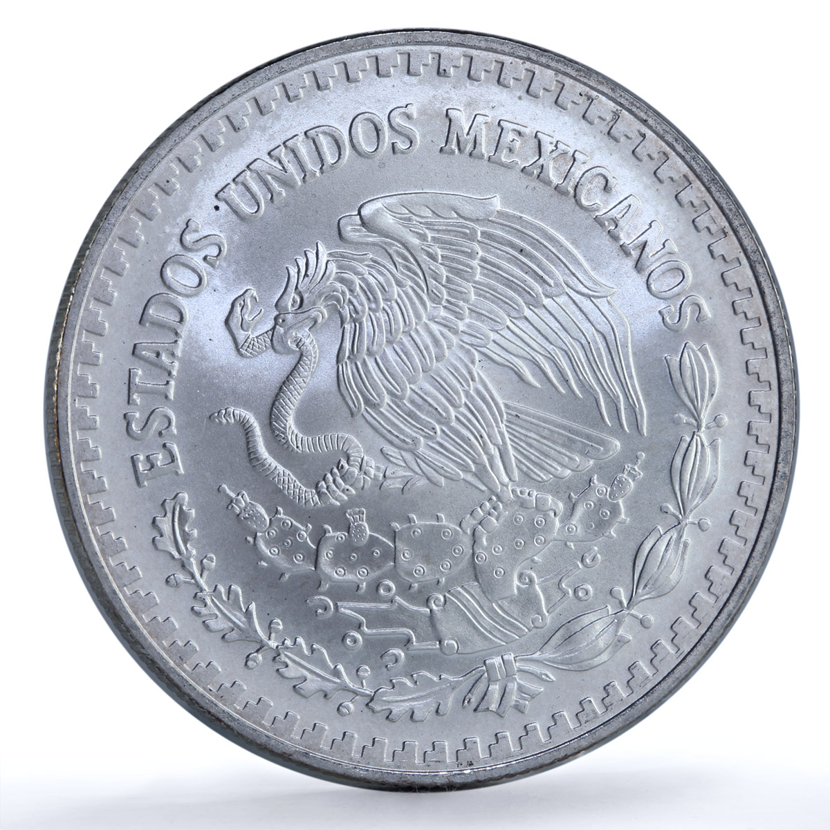 Mexico 1 onza Libertad Angel of Independence KM-613 Bullion silver coin 1996