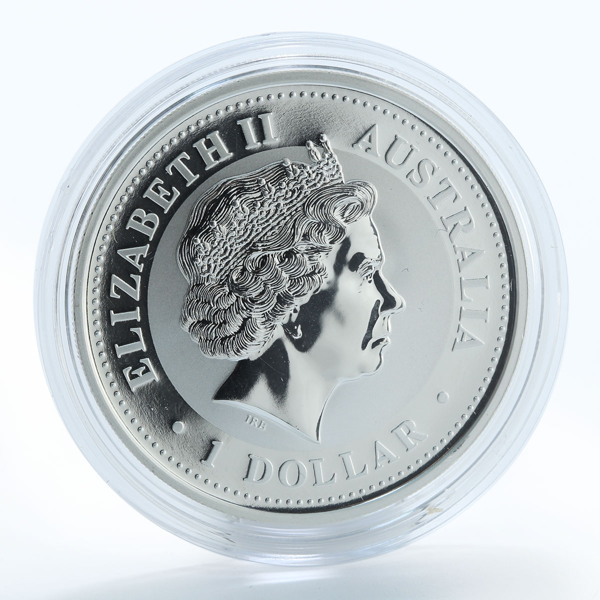 Australia 1 dollar Year of the Dog Lunnar Series I 1 oz Silver Coin 2006