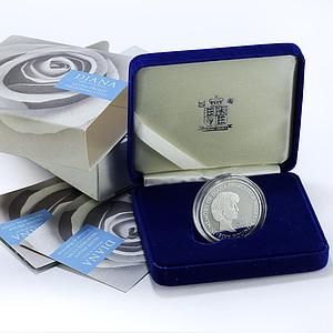 Great Britain 5 pounds Princess Diana Wales KM-997a proof silver coin 1999