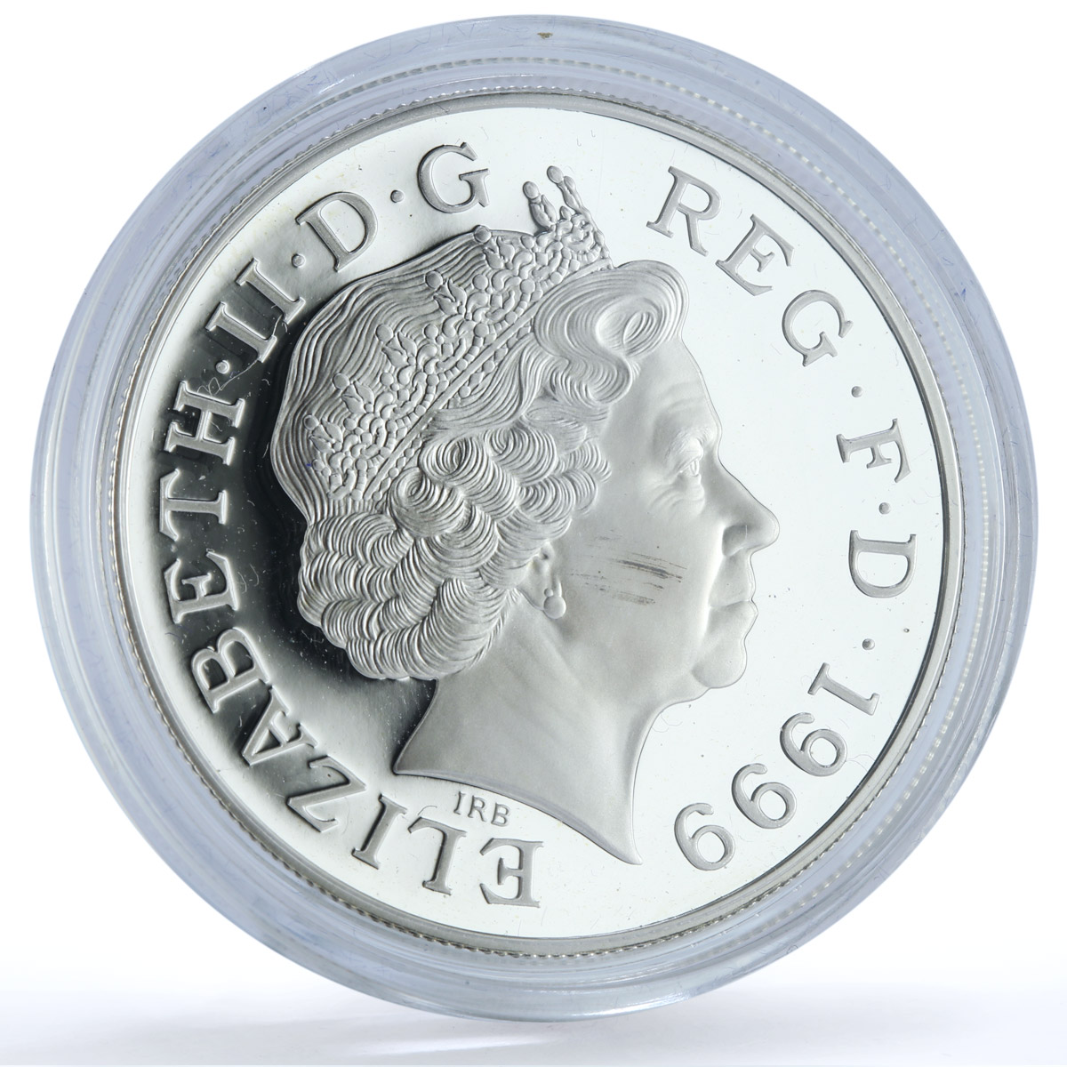 Great Britain 5 pounds Princess Diana Wales KM-997a proof silver coin 1999