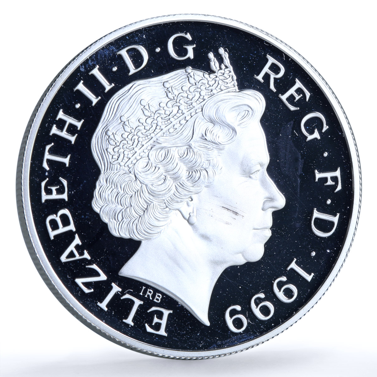 Great Britain 5 pounds Princess Diana Wales KM-997a proof silver coin 1999