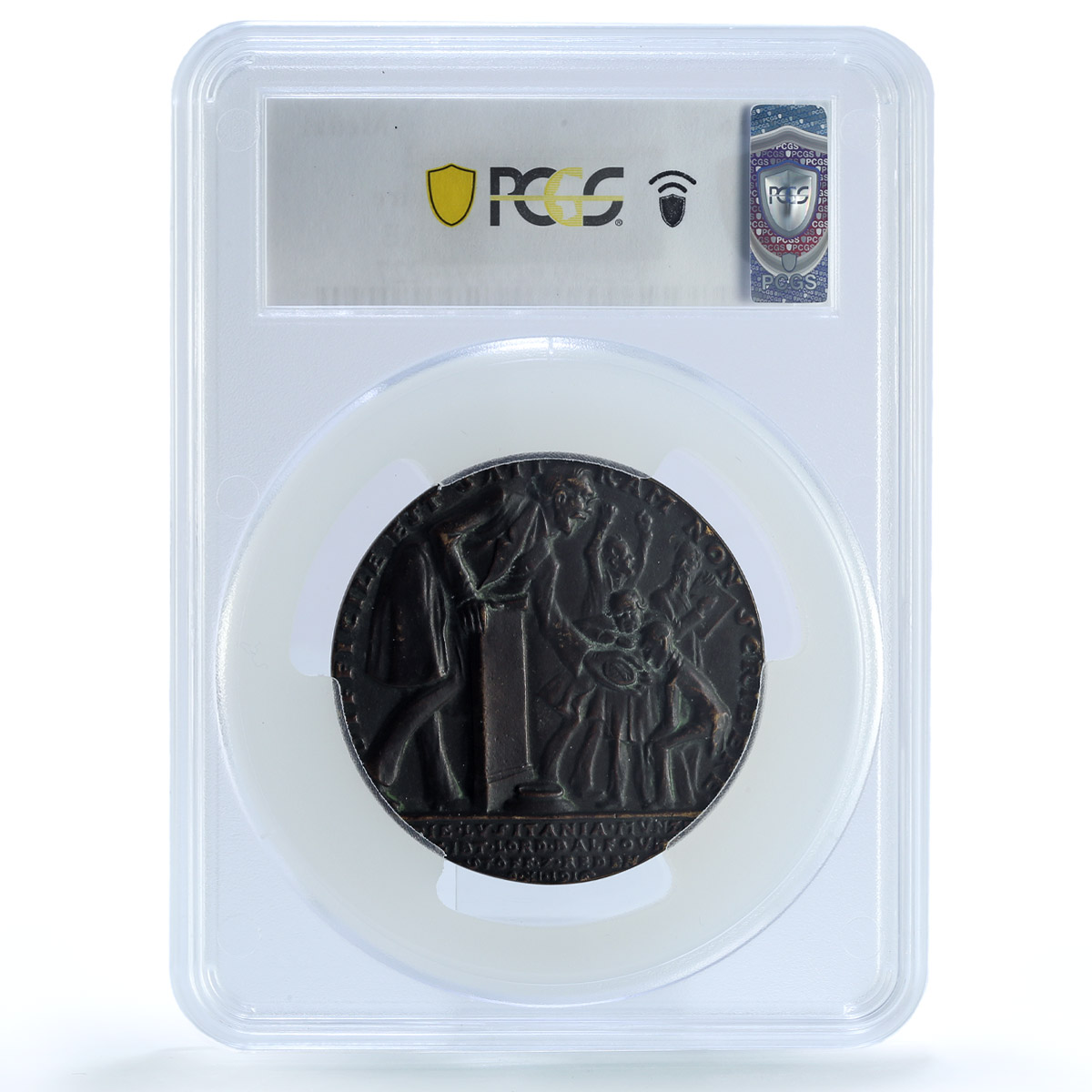 Germany Empire Swedish English Propaganda Kienast-156A MS 62 PCGS AE medal 1916