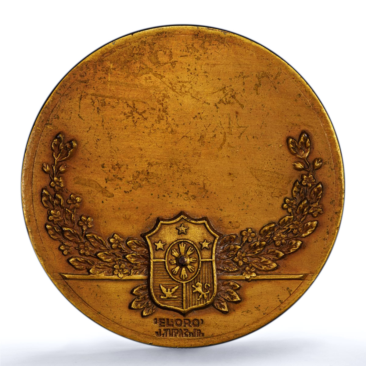 Philippines International Fair Expo Honeycutt-441 MS 63 PCGS bronze medal 1953