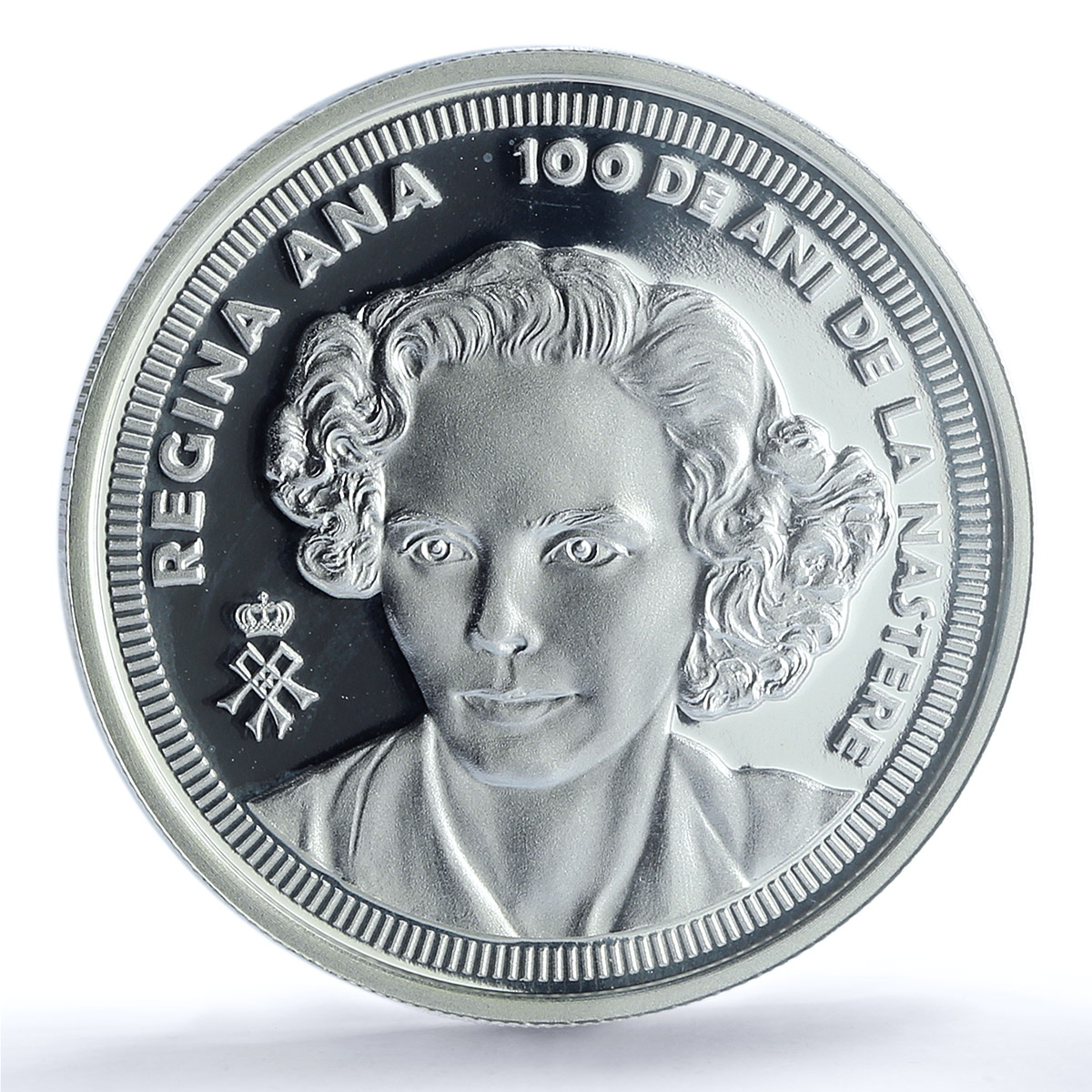 Romania 10 lei Queen Ana 100th Anniversary Politics PR 68 PCGS silver coin 2023