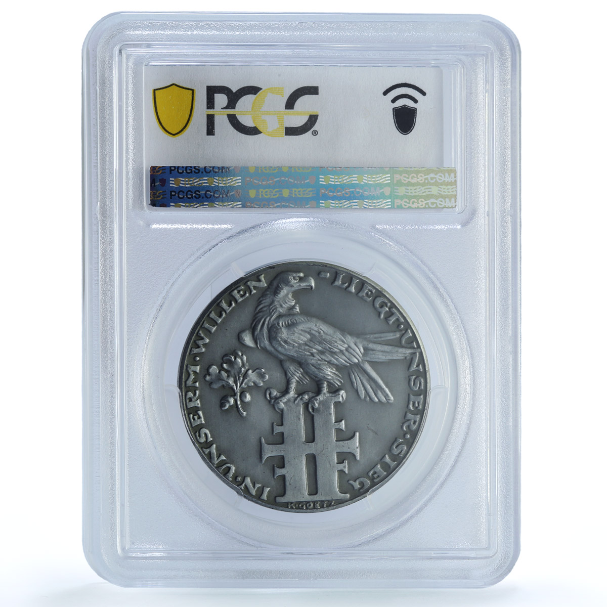 Germany Weimar Friedrich Ludwig Jahn Kienast-412 MS 63 PCGS zinc medal 1928