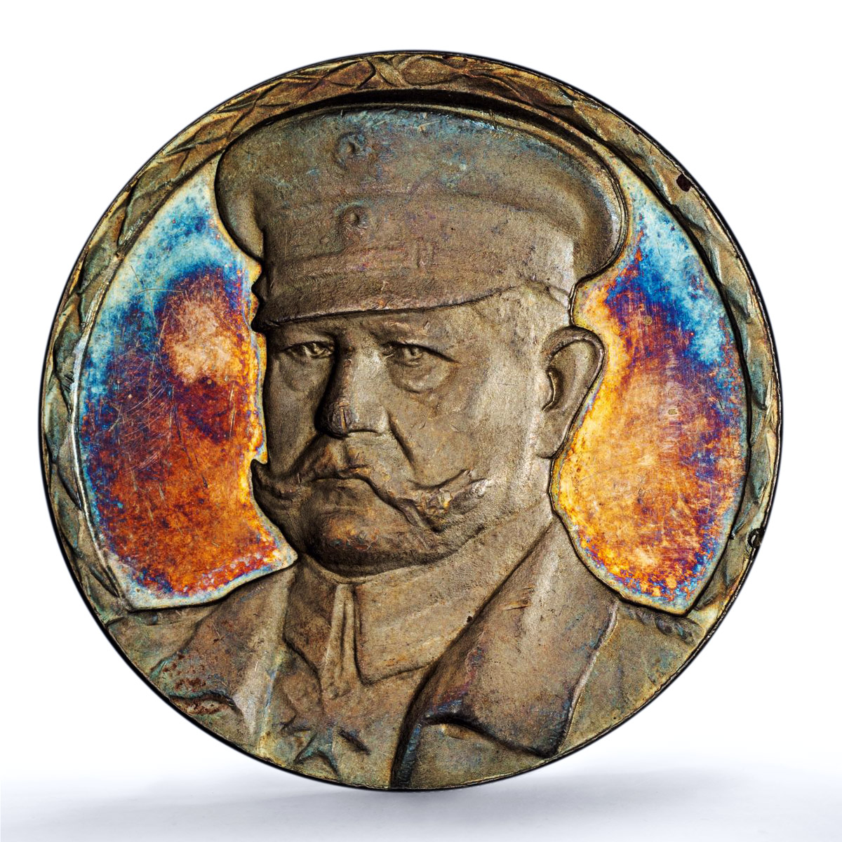 Germany Empire Hindenburg Zetzmann-6010 Politics SP 62 PCGS silver medal 1914