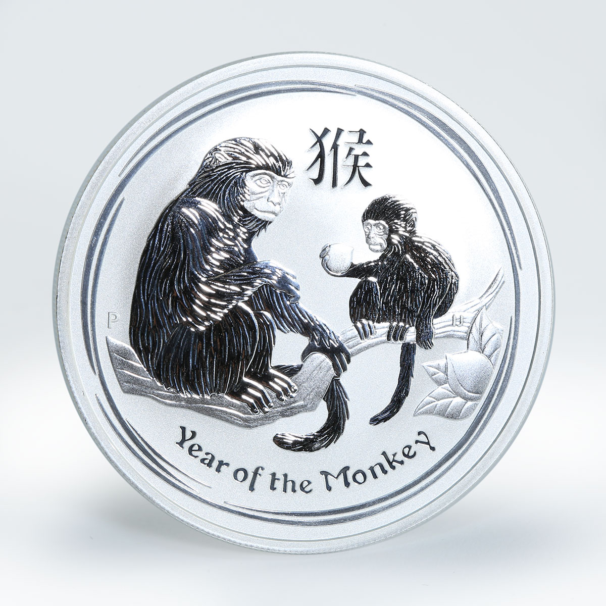 Australia 1 dollar Year of the Monkey Lunar Calendar Series ІI silver coin 2016