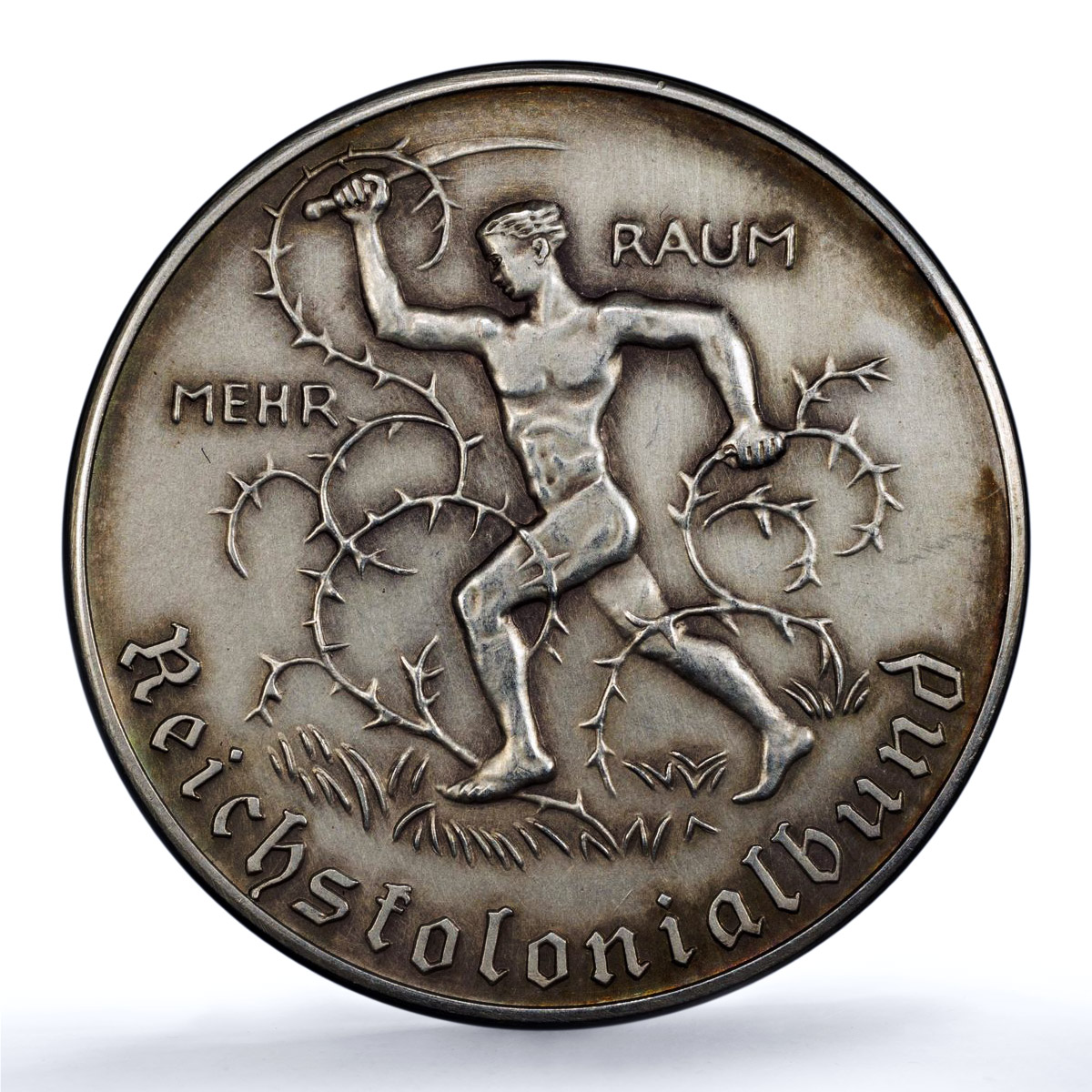 Germany Third Reich Reichskolonialbund Groenegress-1249 MS 61 PCGS Ag medal 1933