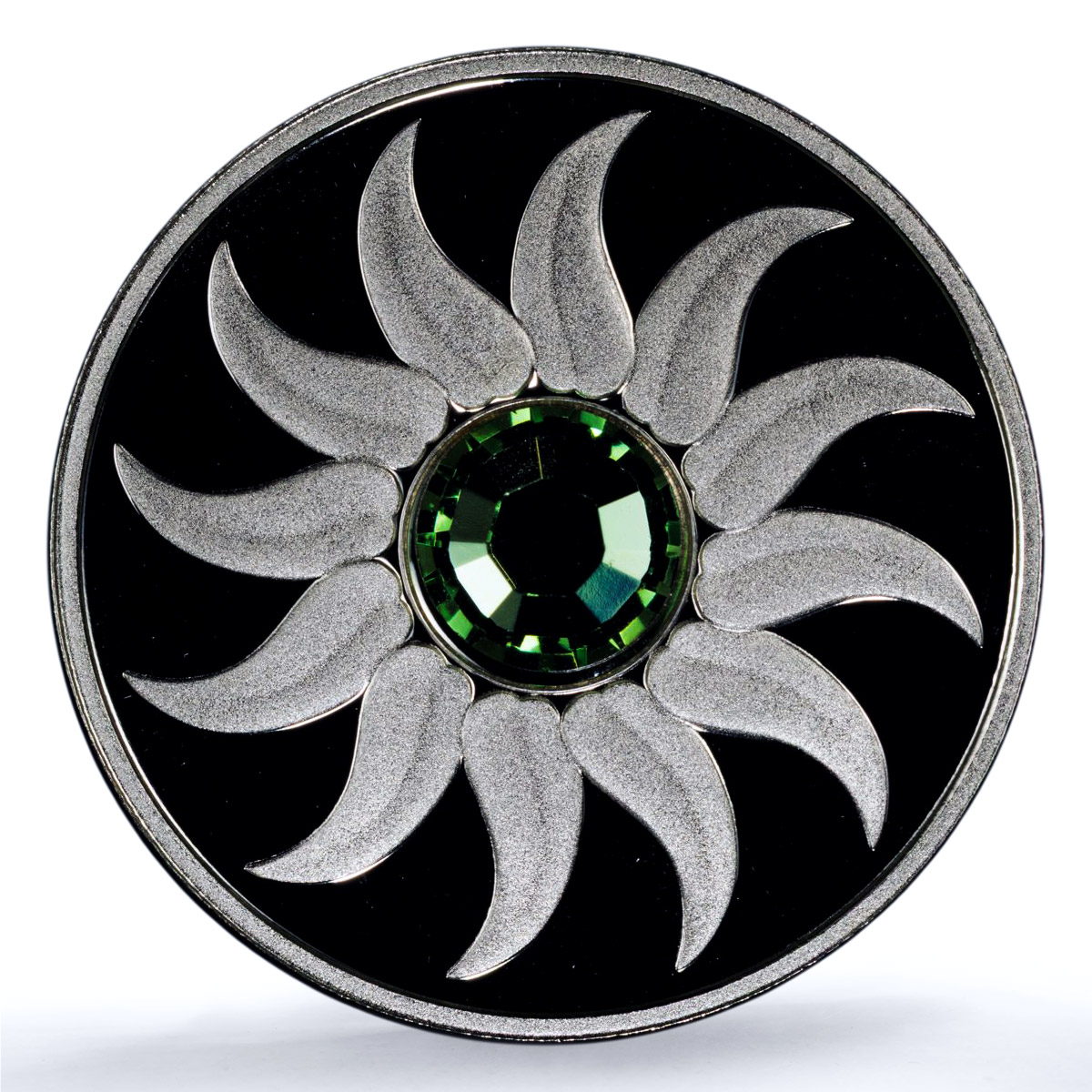 Canada 3 dollars August Peridot Birthstones PR 70 PCGS silver coin 2011