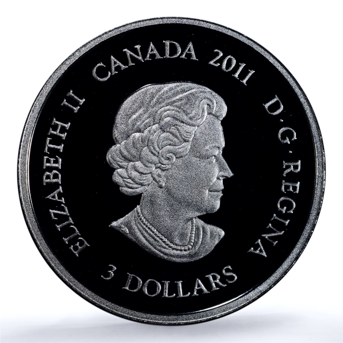 Canada 3 dollars July Ruby Birthstones PR 69 PCGS silver coin 2011