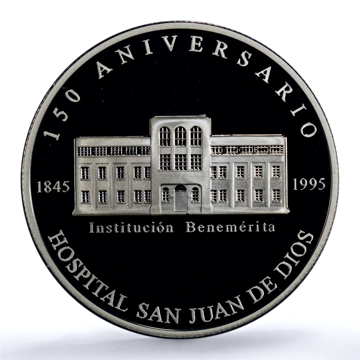 Costa Rica 3000 colones San Juan Hospital KM-234 PR 69 PCGS silver coin 1994