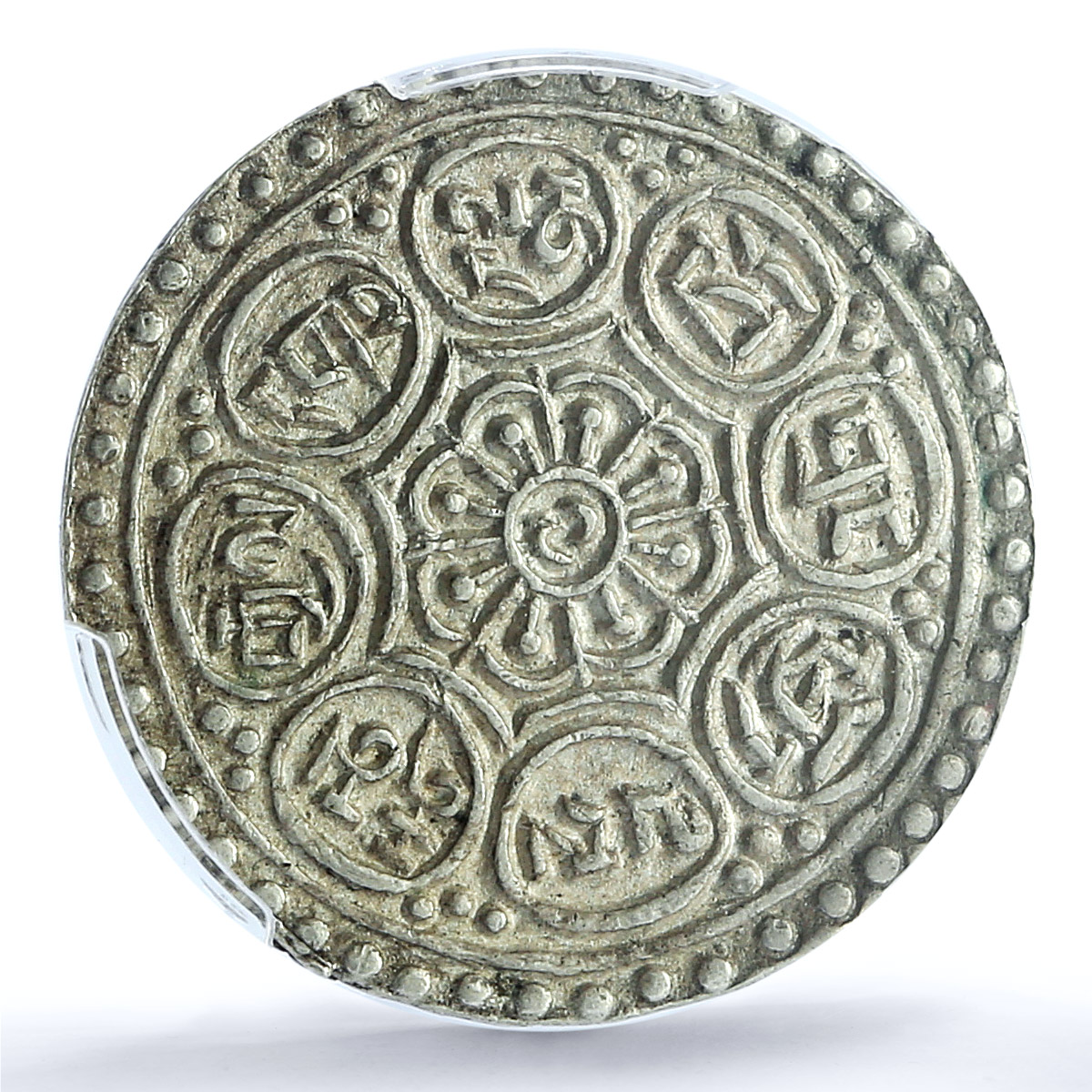 China 1 tangka Tibet LM-628 Rh-F(viii) Y-F13.4 AU58 PCGS silver coin 1912 - 1918 China 1 tangka Tibet LM-628 Rh-F(viii) Y-F13.4 AU58 PCGS silver coin 1912 - 1918