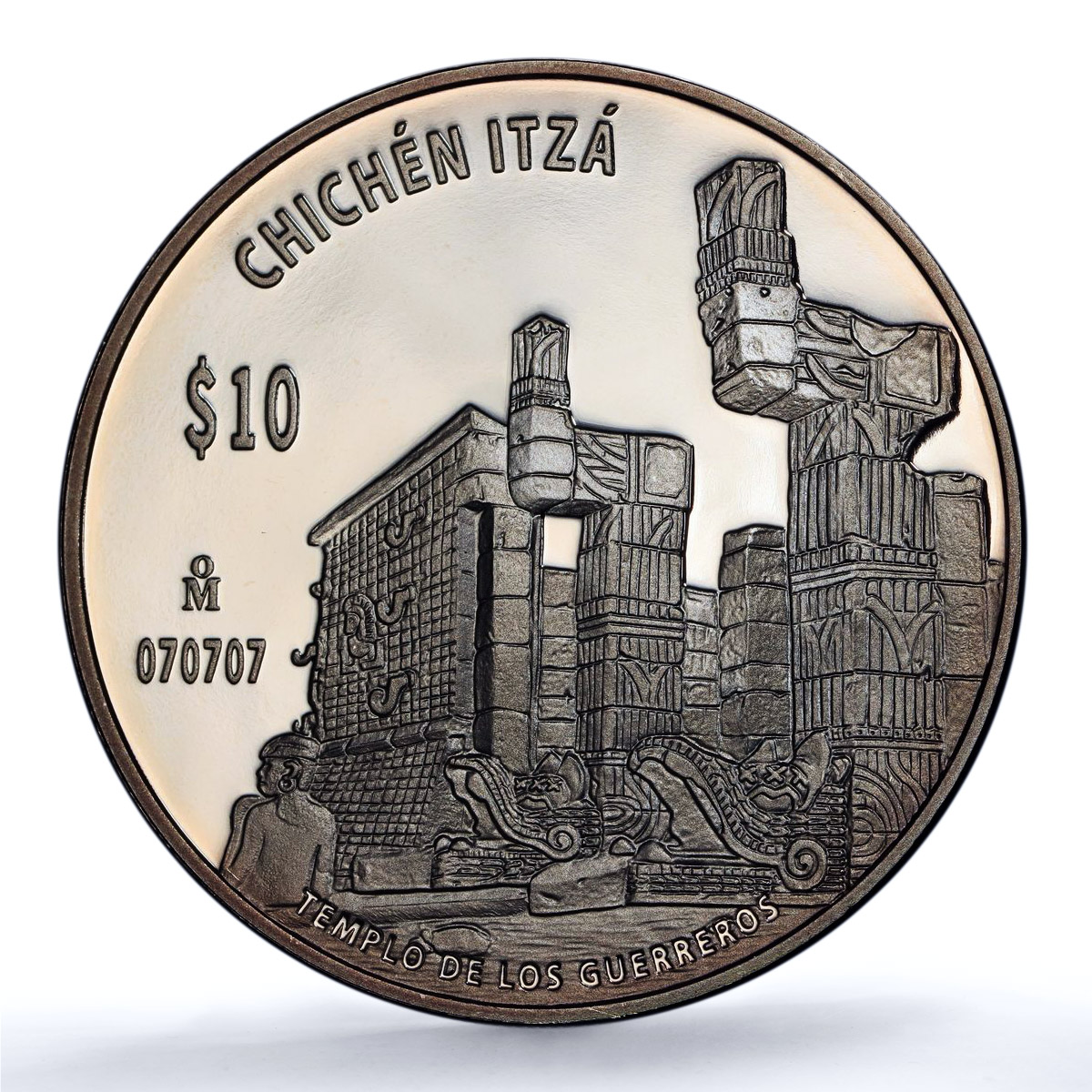 Mexico 10 pesos Templo Guerreros KM-948 Chichen Itza PR 70 PCGS silver coin 2012 Mexico 10 pesos Templo Guerreros KM-948 Chichen Itza PR 70 PCGS silver coin 2012
