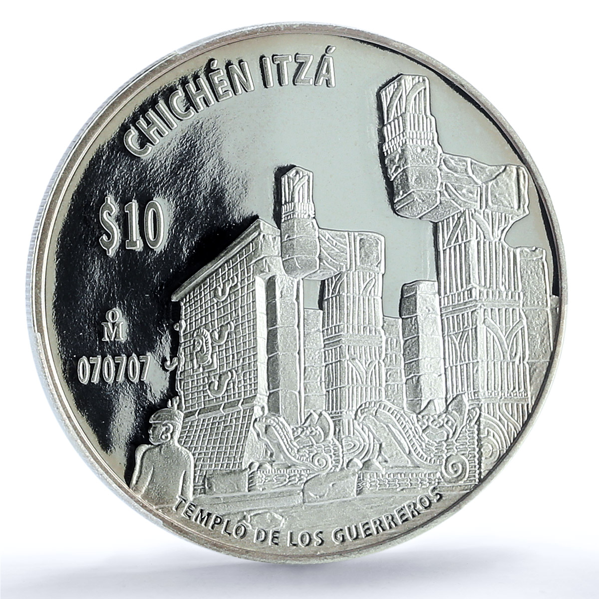 Mexico 10 pesos Templo Guerreros KM-948 Chichen Itza PR 70 PCGS silver coin 2012 Mexico 10 pesos Templo Guerreros KM-948 Chichen Itza PR 70 PCGS silver coin 2012