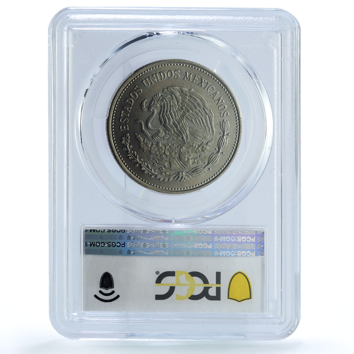 Mexico 5000 pesos Oil Industry KM-531 Monument MS 64 PCGS CuNi coin 1988