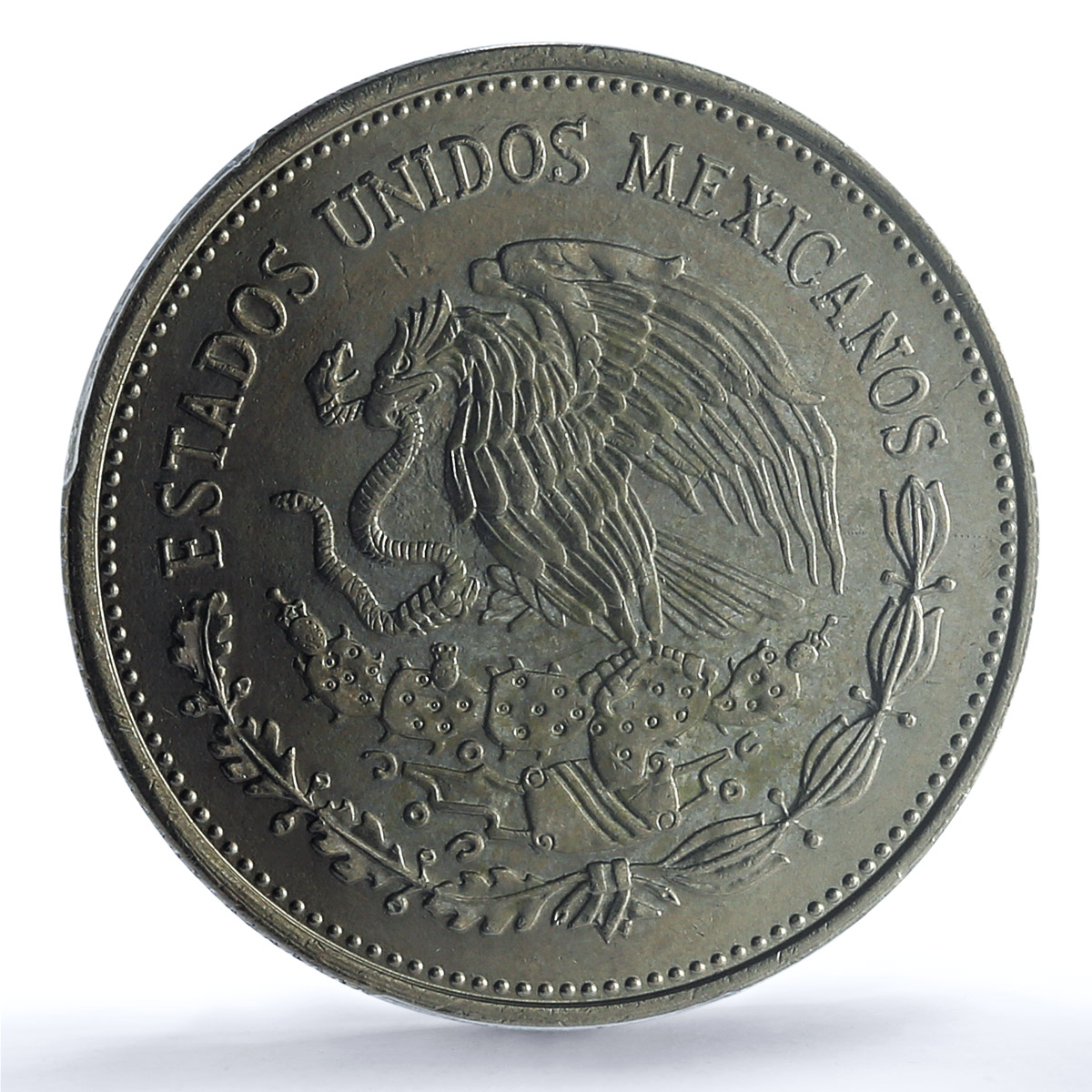 Mexico 5000 pesos Oil Industry KM-531 Monument MS 64 PCGS CuNi coin 1988