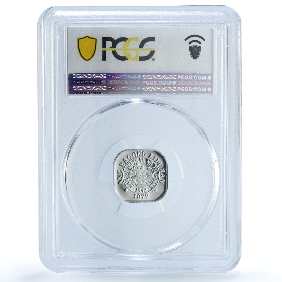 Philippines 1 sentimo Republic Lapu Lapu KM-224 PR 69 PCGS aluminum coin 1979 Philippines 1 sentimo Republic Lapu Lapu KM-224 PR 69 PCGS aluminum coin 1979