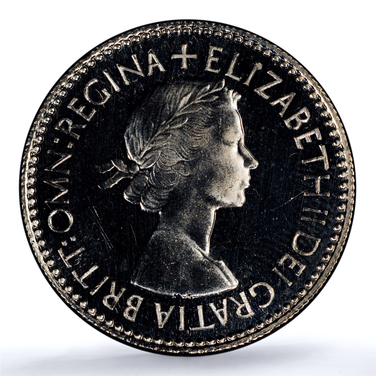 Great Britain 6 pence Elizabeth II KM-889 S- 4141 PR 65 PCGS CuNi coin 1953