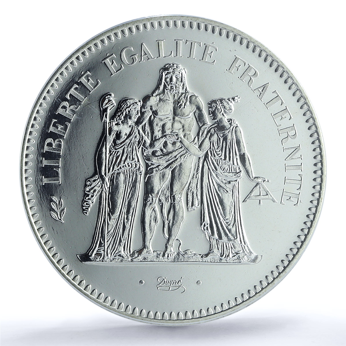 France 50 francs Hercules KM-941.1 Gad-882 F-427 MS 65 PCGS silver coin 1974