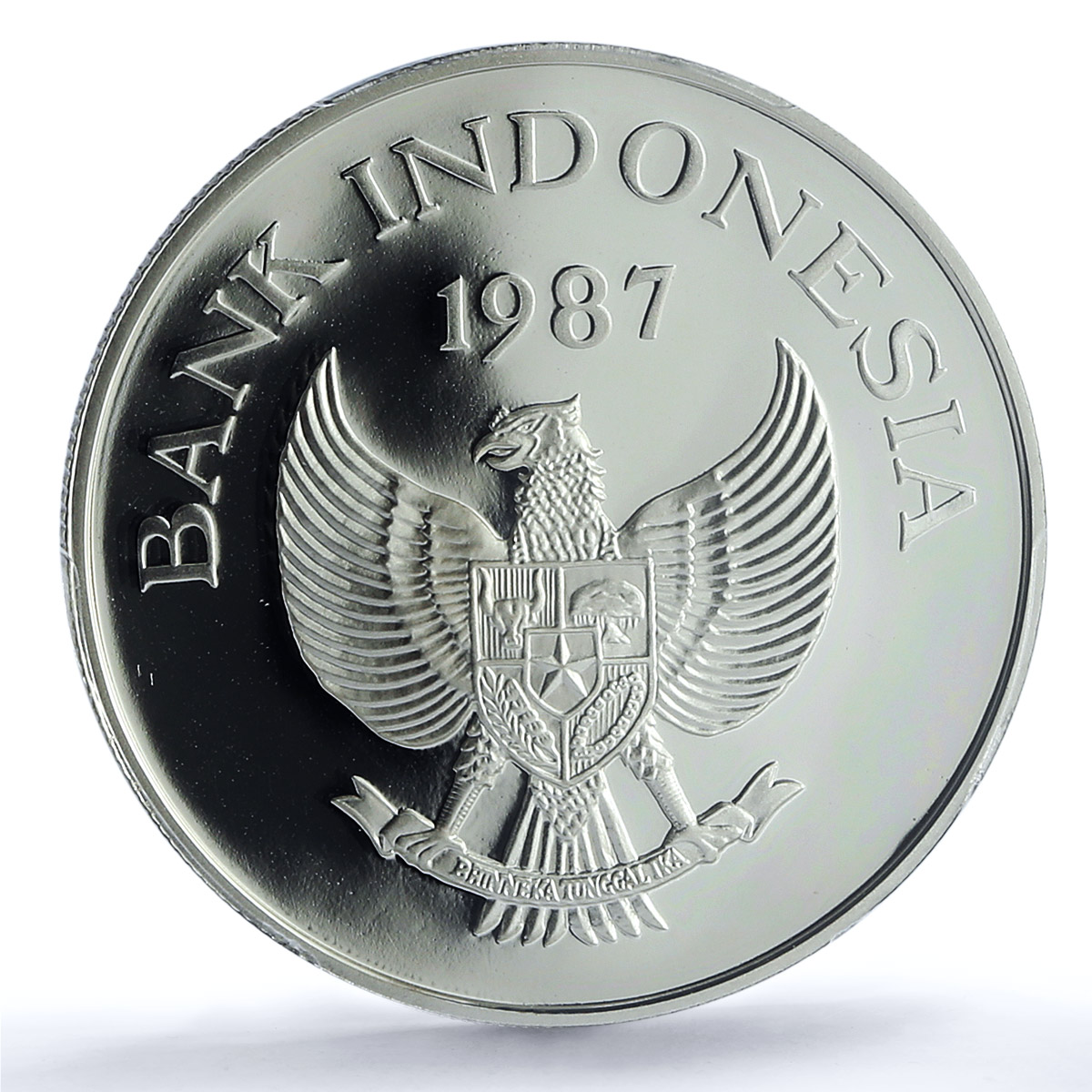 Indonesia 10000 rupiah Babi Rusa KM-45 Wildlife Pig PR 69 PCGS silver coin 1987 Indonesia 10000 rupiah Babi Rusa KM-45 Wildlife Pig PR 69 PCGS silver coin 1987