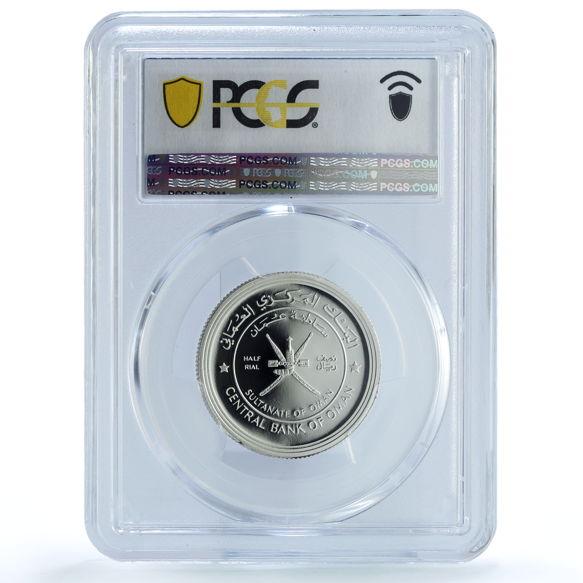 Oman 1/2 rial Youth Year KM-91 Schon-101 PR 70 PCGS silver coin 1993 Oman 1/2 rial Youth Year KM-91 Schon-101 PR 70 PCGS silver coin 1993