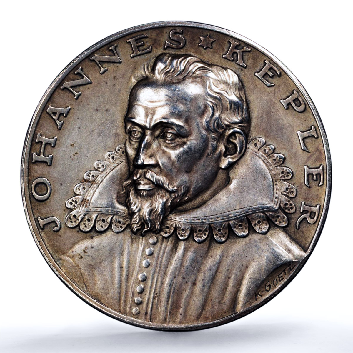 Germany Weimar Johannes Kepler Death Kienast-454 SP 63 PCGS silver medal 1930 Germany Weimar Johannes Kepler Death Kienast-454 SP 63 PCGS silver medal 1930