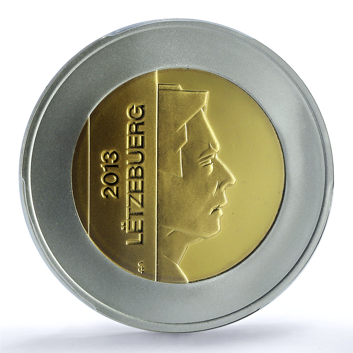 Luxembourg 5 euros Bee Apis Mellifera Gilt KM-127 PR 69 PCGS silver coin 2013