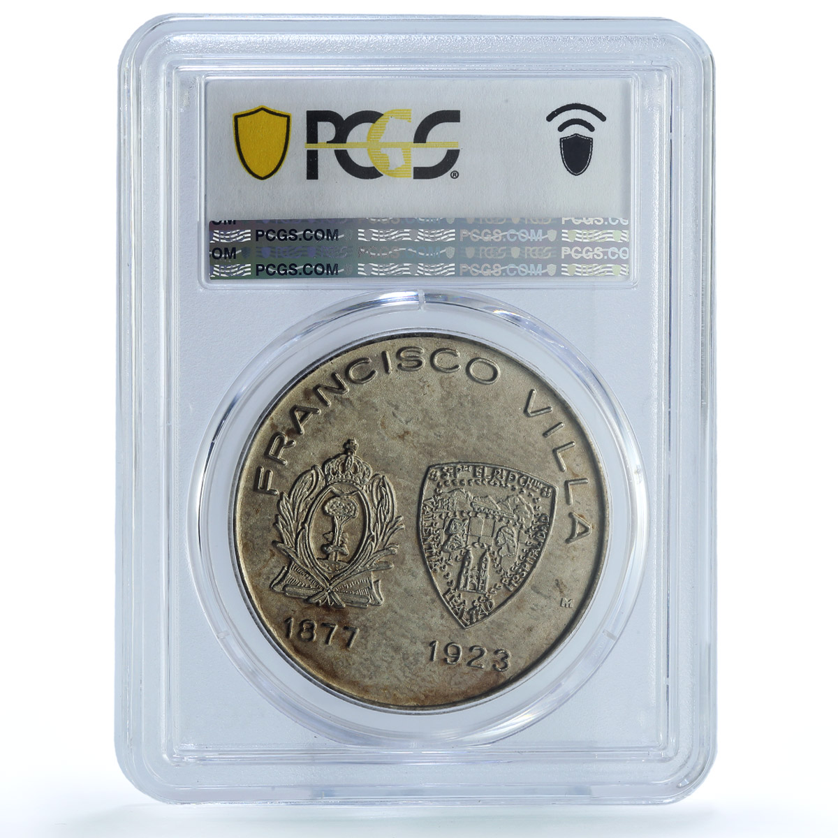 Mexico Francisco Villa Centauro Del Norte Horseman SP 64 PCGS silver medal 1923