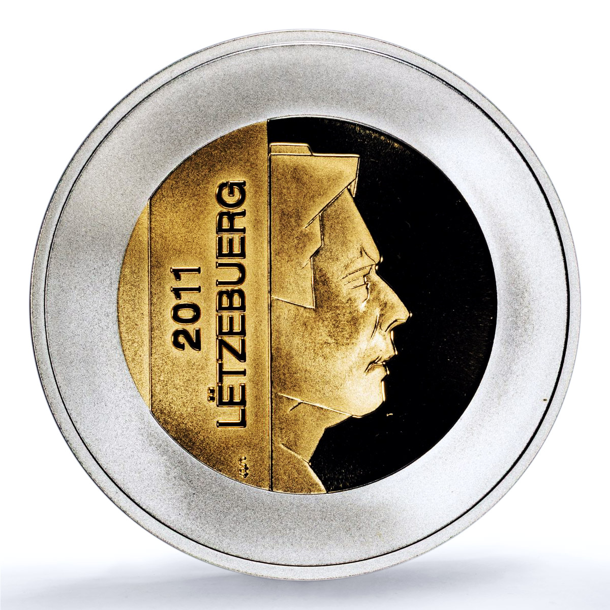 Luxembourg 5 euros Otter Lutra KM-118 Wildlife Fauna PR 70 PCGS silver coin 2011